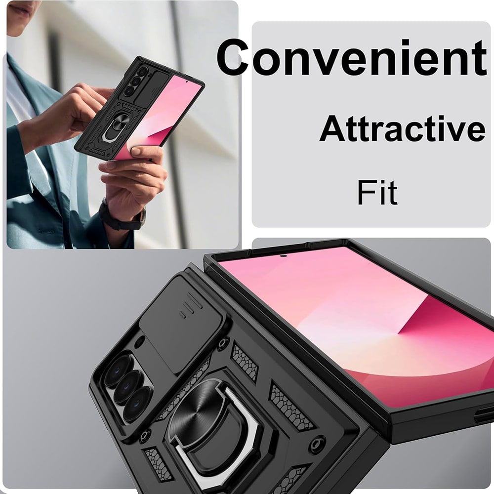 Techsuit CamShield Series - θήκη για Samsung Galaxy Z Fold6 - Μαύρο - Image 3