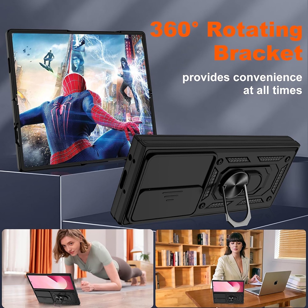 Techsuit CamShield Series - θήκη για Samsung Galaxy Z Fold6 - Μαύρο - Image 6