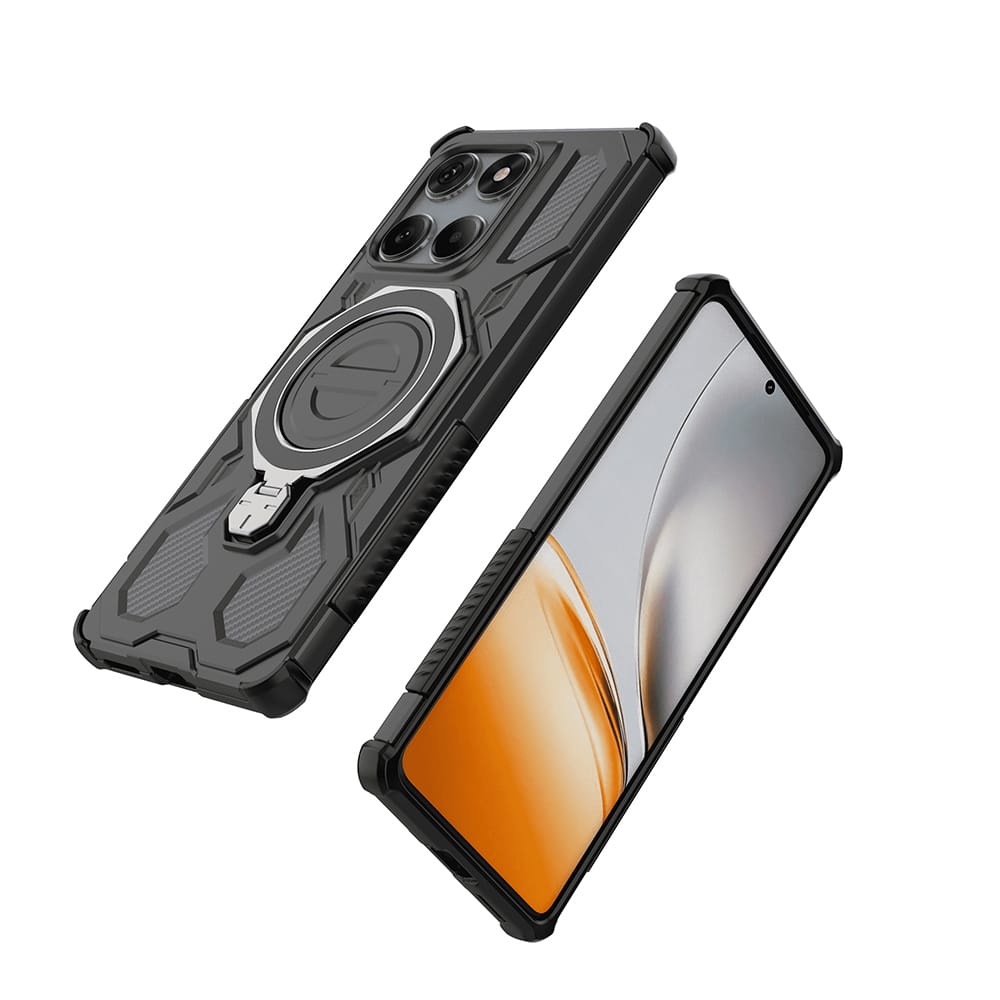 Techsuit Carbon Shield PRO - θήκη για Motorola Edge 60 - Μαύρο - Image 4