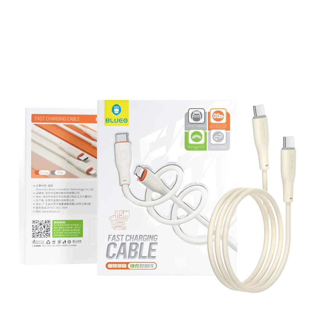 Blueo - Ape Lengend Καλώδιο - Type-C To Type-C, Fast Charging, 1.5m - Grey - Image 6
