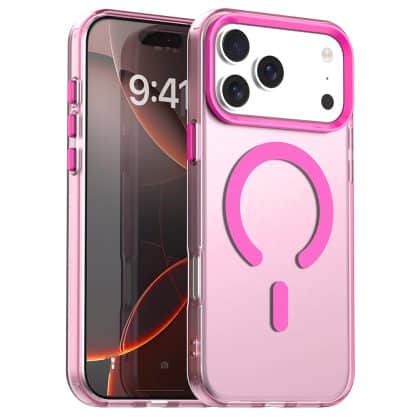 Techsuit CandyCase MagSafe - θήκη για Apple iPhone 17 Pro Max - Ροζ