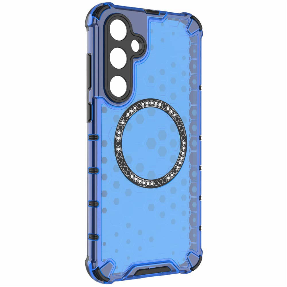 Techsuit HoneyComb Shield MagSafe - θήκη για Samsung Galaxy A26 - Μπλε - Image 3