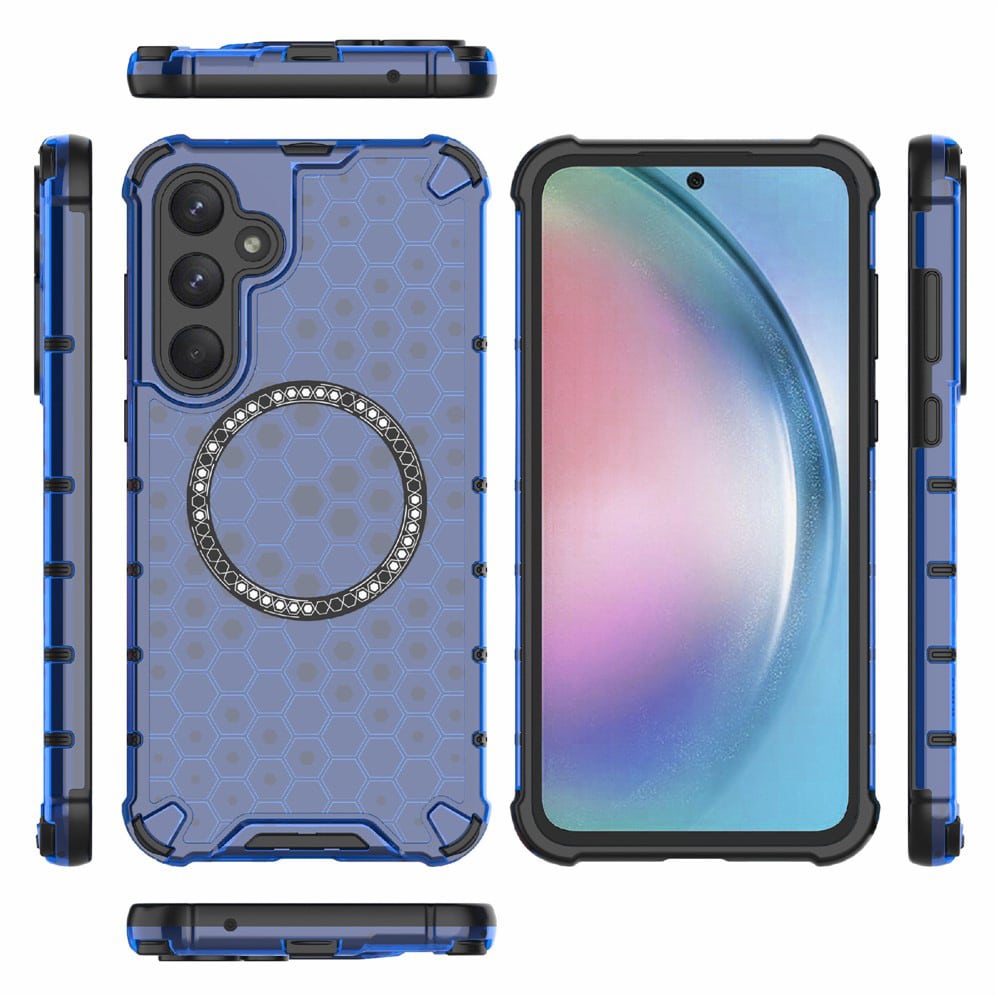 Techsuit HoneyComb Shield MagSafe - θήκη για Samsung Galaxy A26 - Μπλε - Image 5