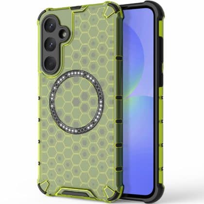 Techsuit HoneyComb Shield - θήκη για Samsung Galaxy A36 - Πράσινο
