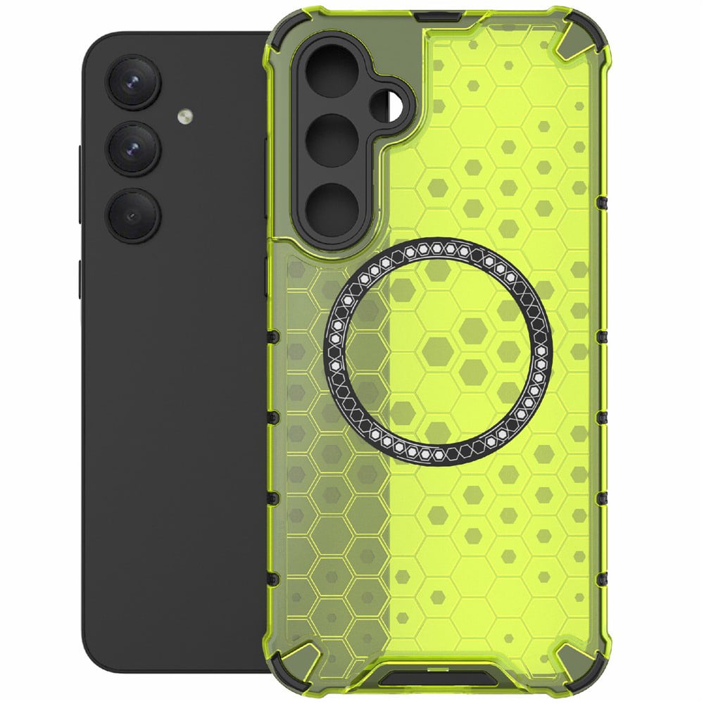 Techsuit HoneyComb Shield - θήκη για Samsung Galaxy A36 - Πράσινο - Image 2