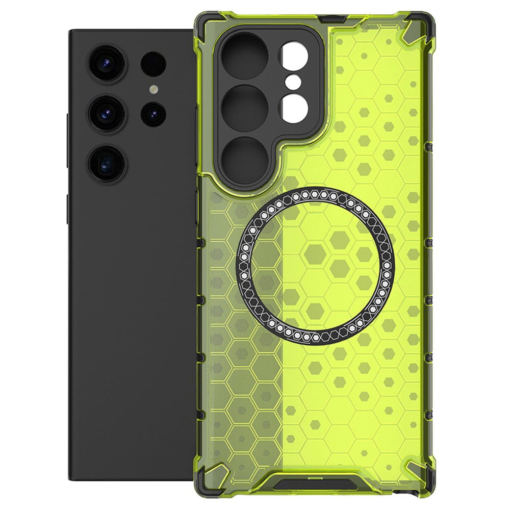 Techsuit HoneyComb Shield MagSafe - θήκη για Samsung Galaxy S25 Ultra - Πολύχρωμο - Image 2