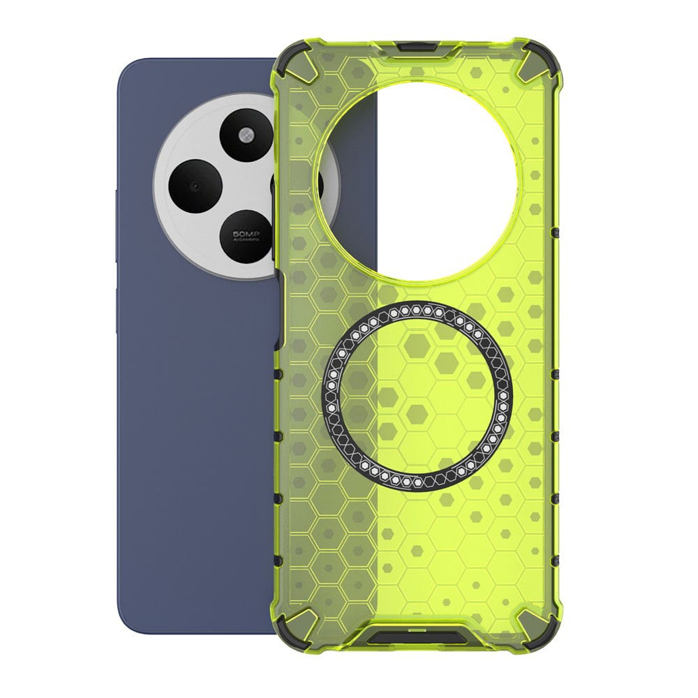 Techsuit HoneyComb Shield MagSafe - θήκη για Xiaomi Redmi 14C - Πολύχρωμο - Image 2