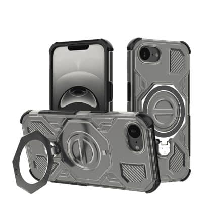 Techsuit Carbon Shield PRO - θήκη για Apple iPhone 16e - Μαύρο