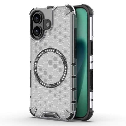 Techsuit HoneyComb Shield MagSafe - θήκη για Apple iPhone 17 - Λευκό