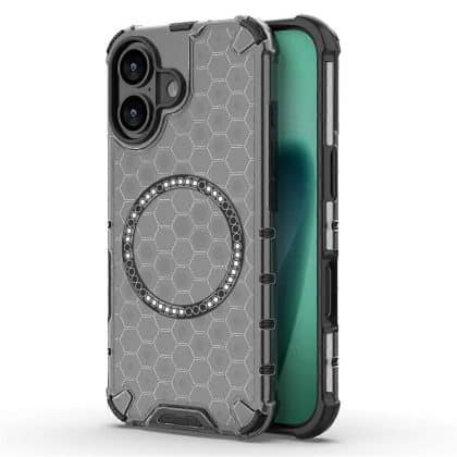 Techsuit HoneyComb Shield MagSafe - θήκη για Apple iPhone 17 - Μαύρο