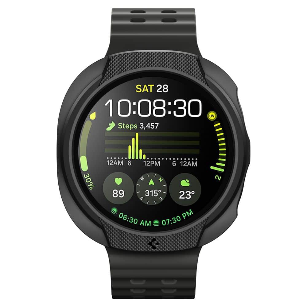 Spigen - Liquid Air - Samsung Galaxy Watch8 40mm - Matte Black - Image 4