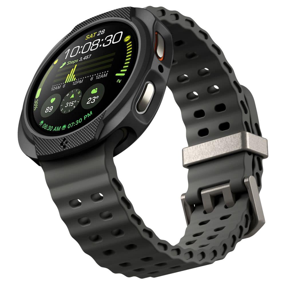 Spigen - Liquid Air - Samsung Galaxy Watch8 40mm - Matte Black - Image 5