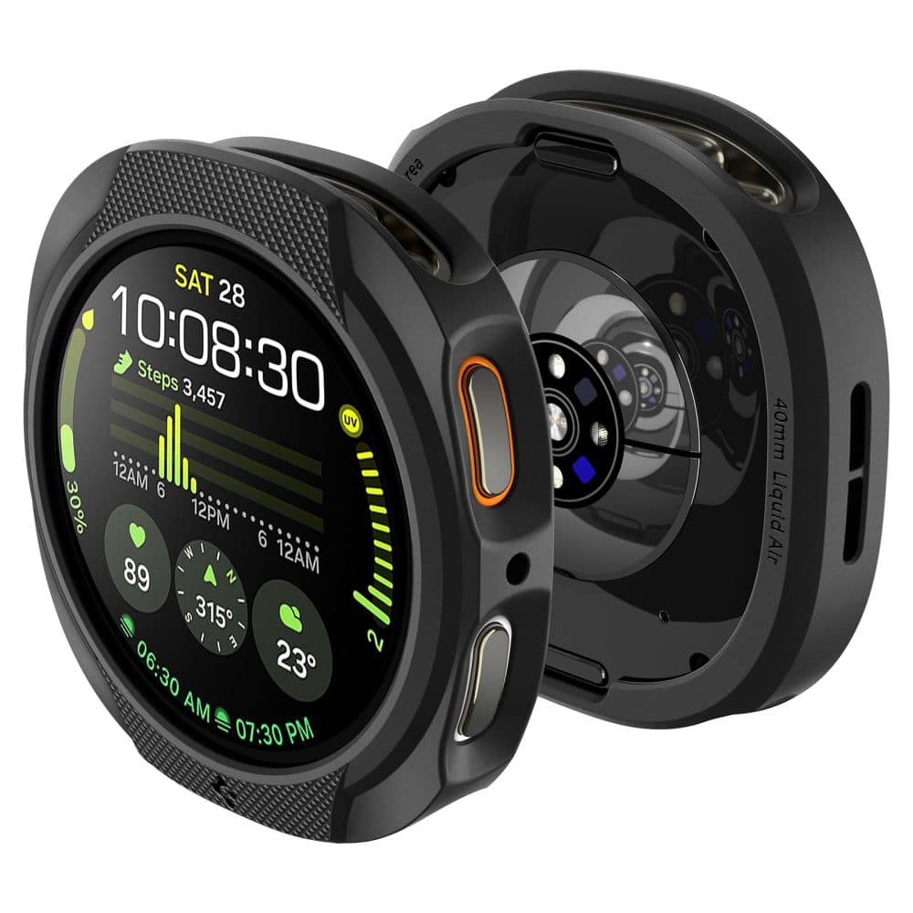 Spigen - Liquid Air - Samsung Galaxy Watch8 40mm - Matte Black - Image 3