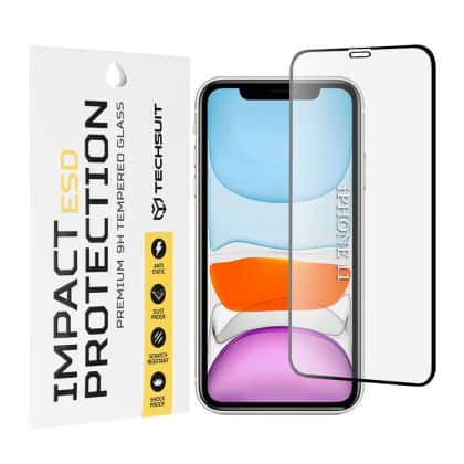 Techsuit - Esd Glass - iPhone Xr / iPhone 11 - Black