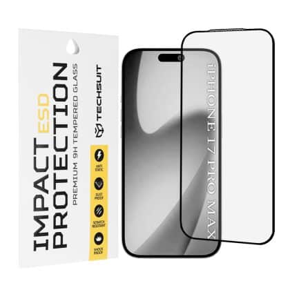 Techsuit - Esd Glass - iPhone 17 Pro Max - Black