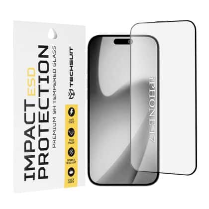 Techsuit - Esd Glass - iPhone 17 - Black