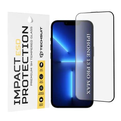 Techsuit - Esd Glass - iPhone 13 Pro Max - Black