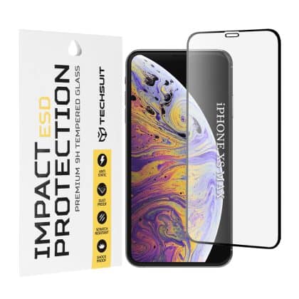 Techsuit - Esd Glass - iPhone Xs Max / iPhone 11 Pro Max - Black
