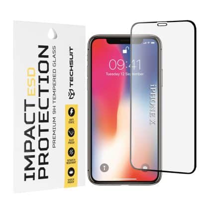 Techsuit - Esd Glass - iPhone X / iPhone Xs / iPhone 11 Pro - Black