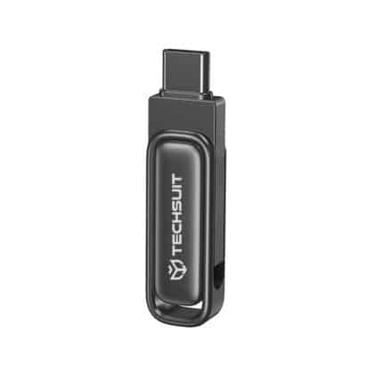 Techsuit - Memory Stick Thsm34 (thsm349256) - Dual-Interface USB 3.2, Type-C Flashdrive, 256gb, 25m/s, 100m/s - Tarnish