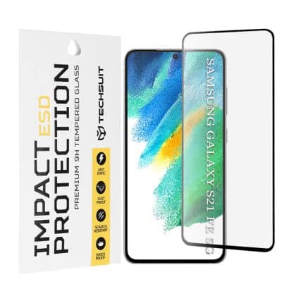 Techsuit - Esd Glass - Samsung Galaxy S21 Fe 5g - Black