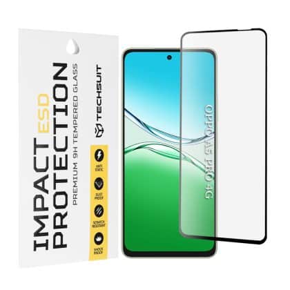 Techsuit - Esd Glass - Oppo A5 Pro 4g / A5 Pro 5g - Black