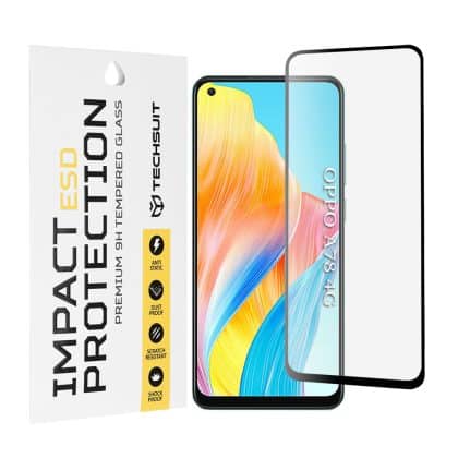 Techsuit - Esd Glass - Oppo A78 4g - Black