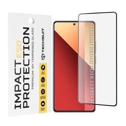 Techsuit - Esd Glass - Xiaomi Redmi Note 13 Pro 4g / Poco M6 Pro 4g - Black