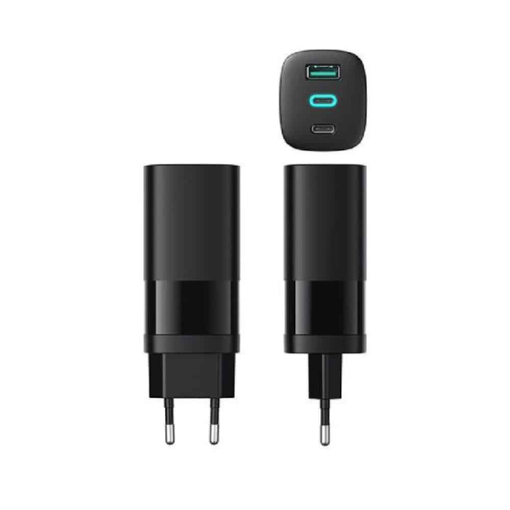 Havit - Wall Charger (uc10) - 2x Type-C, USB, Pd65w, Fast Charging - Black - Image 5