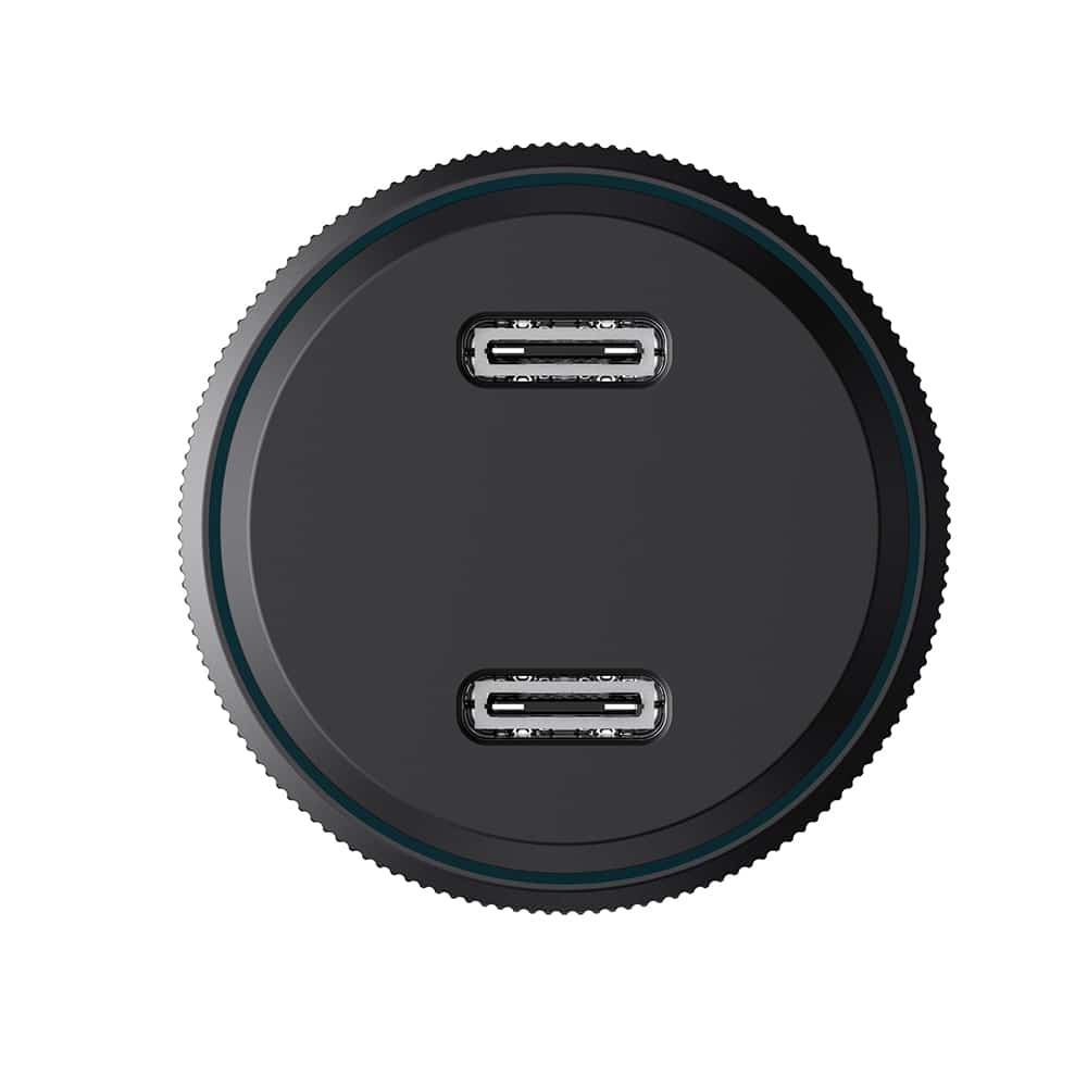 Havit - Car Charger (cc2014) - 2x Type-C, Pd30w, 3a, Pc, Aluminum Alloy - Black - Image 5
