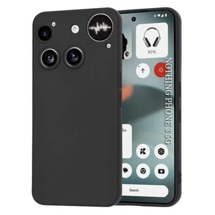 Techsuit SoftFlex - θήκη για Nothing Phone (3) - Μαύρο