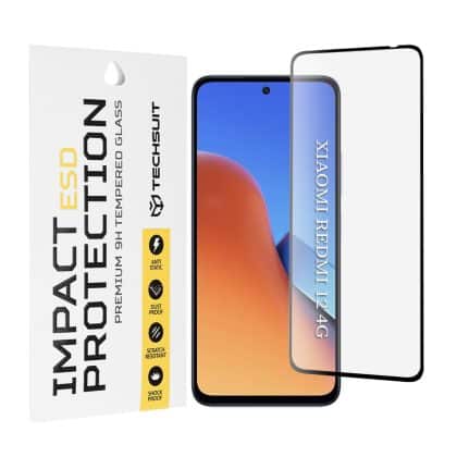 Techsuit - Esd Glass - Xiaomi Redmi 12 4g / 12 5g / 13 / Poco M6 4g - Black