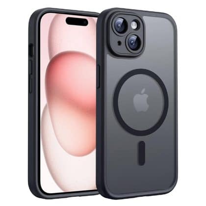 Techsuit PureFrost - θήκη για Apple iPhone 15 - Μαύρο