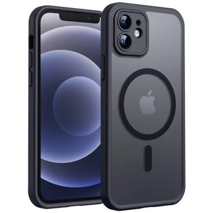 Techsuit PureFrost - θήκη για Apple iPhone 12 - Μαύρο