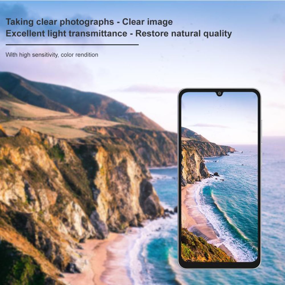 Techsuit - Full Camera Glass - Samsung Galaxy A07 4g - Black - Image 3
