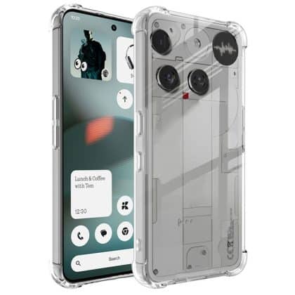 Techsuit Shockproof Clear Silicone - θήκη για Nothing Phone (3) - Διάφανο