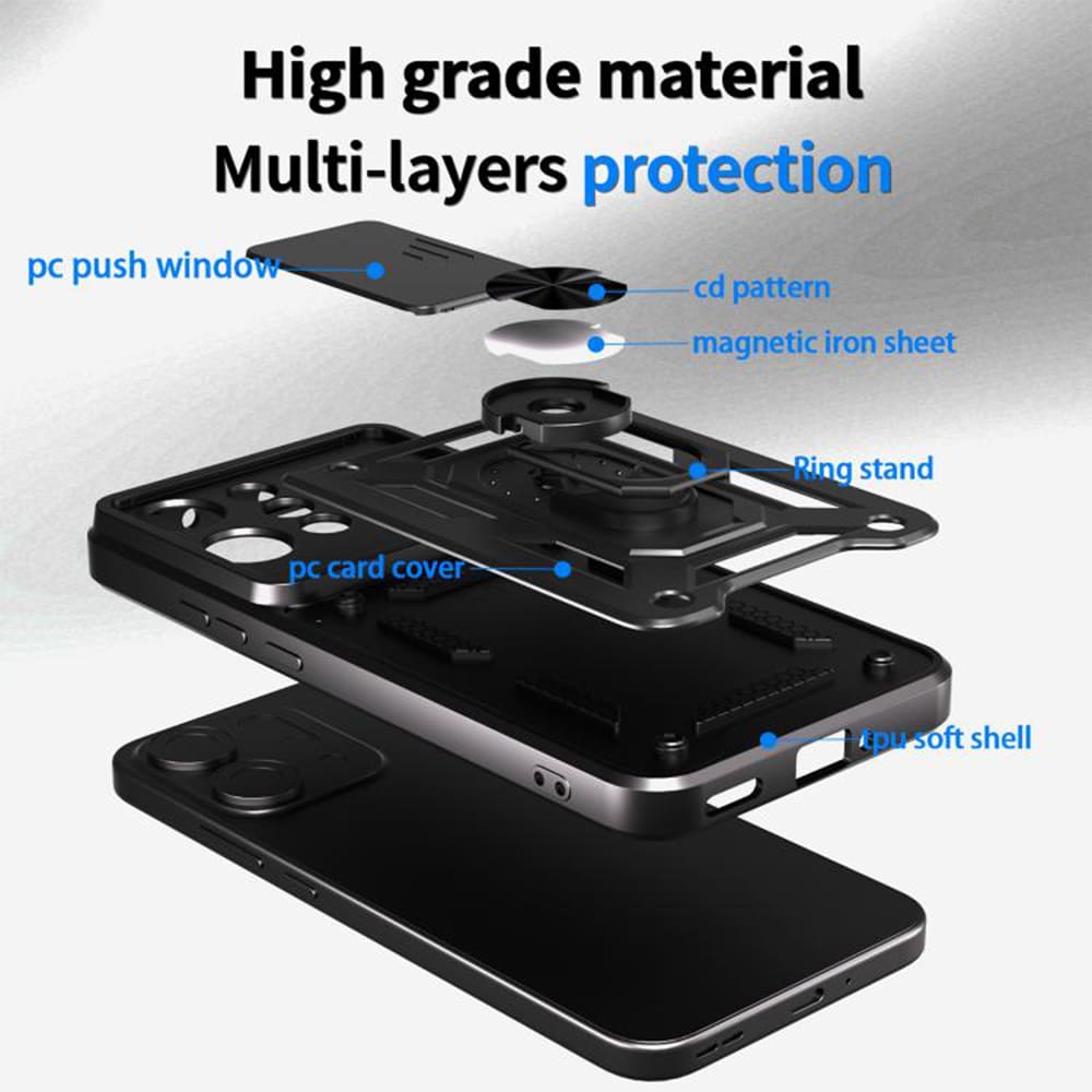 Techsuit CamShield Series - θήκη για Oppo Reno14 F - Μαύρο - Image 2