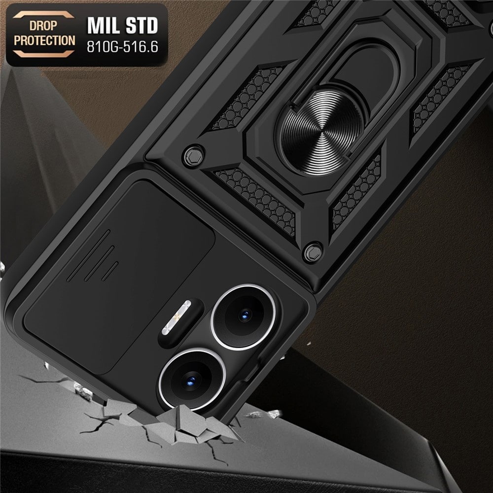 Techsuit CamShield Series - θήκη για Xiaomi Poco F7 - Μαύρο - Image 5