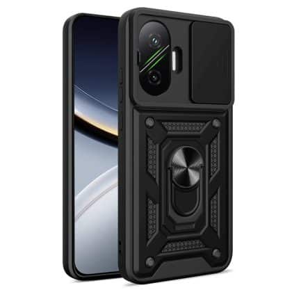Techsuit CamShield Series - θήκη για Xiaomi Poco F7 - Μαύρο