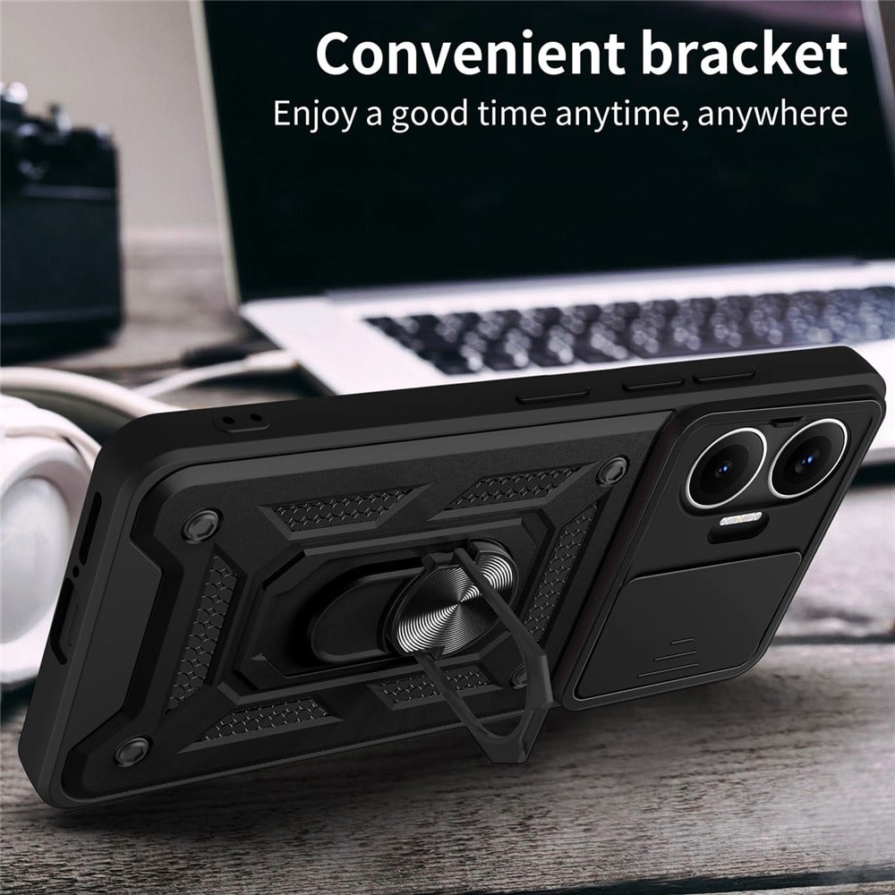 Techsuit CamShield Series - θήκη για Xiaomi Poco F7 - Μαύρο - Image 6