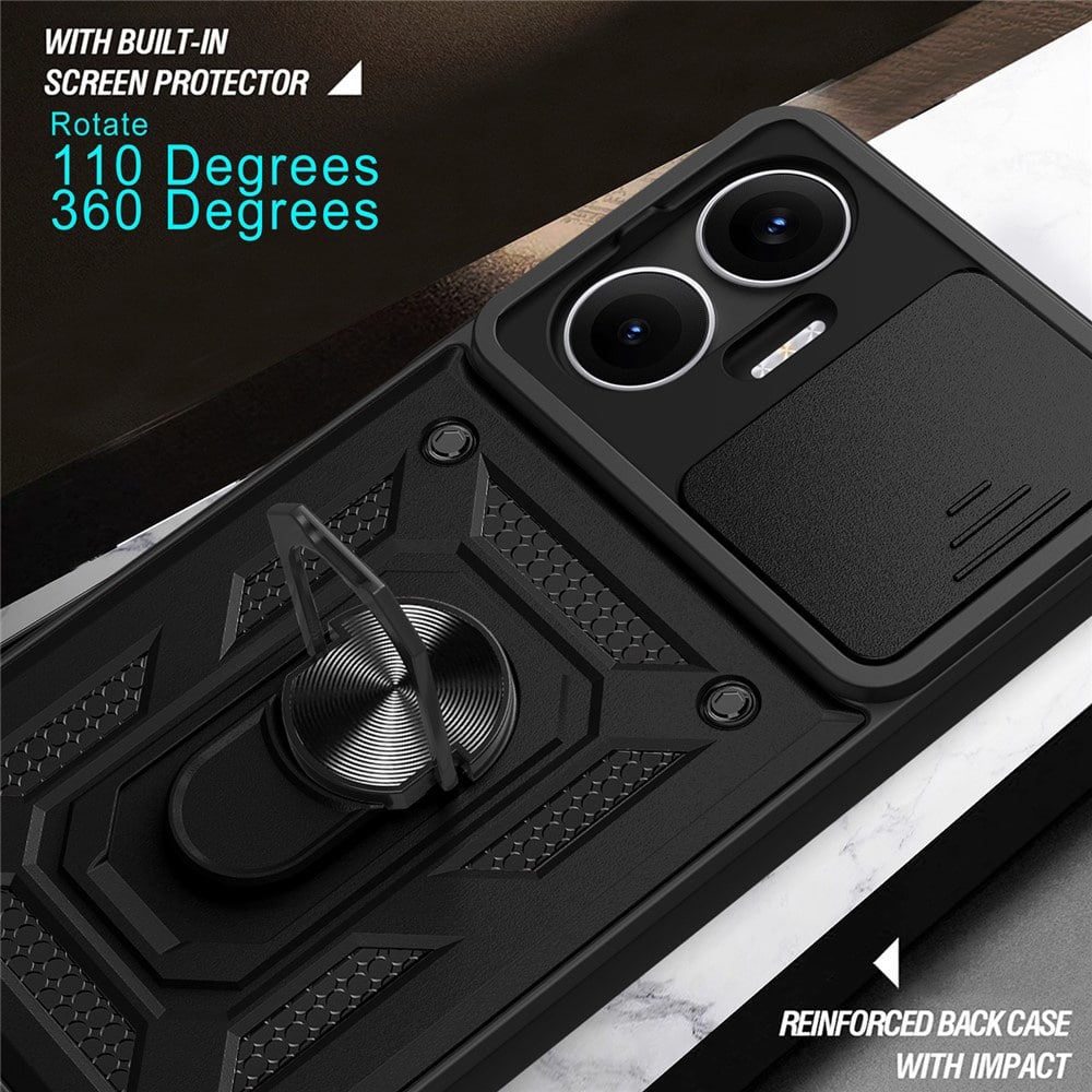 Techsuit CamShield Series - θήκη για Xiaomi Poco F7 - Μαύρο - Image 3