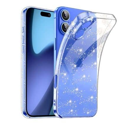 Techsuit SparkleSkin Series - θήκη για Apple iPhone 17 - Διάφανο