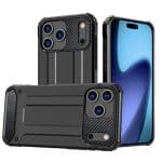 Techsuit Hybrid Armor - θήκη για Apple iPhone 17 Pro Max - Μαύρο
