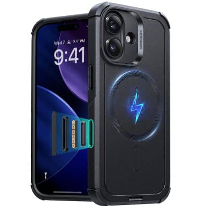 ESR Cyber Halolock - θήκη για Apple iPhone 17 - Μαύρο