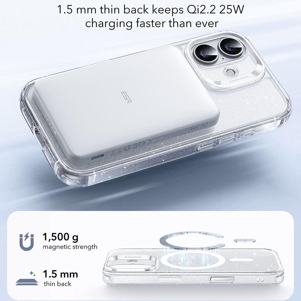 ESR Classic Hybrid HaloLock - θήκη για Apple iPhone 17 - Διάφανο - Image 4