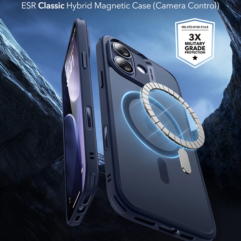 ESR Classic Hybrid HaloLock - θήκη για Apple iPhone 17 - Μπλε - Image 5