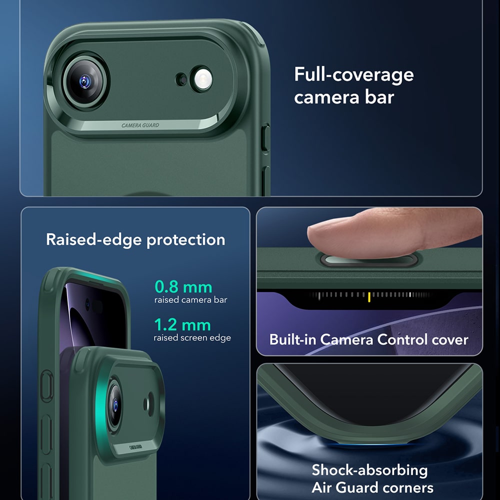 ESR Classic Hybrid HaloLock - θήκη για Apple iPhone 17 - Πράσινο - Image 2