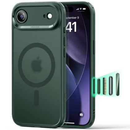 ESR Classic Hybrid HaloLock - θήκη για Apple iPhone 17 - Πράσινο