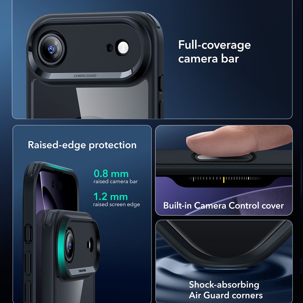 ESR Classic Hybrid HaloLock - θήκη για Apple iPhone 17 - Διάφανο - Image 5