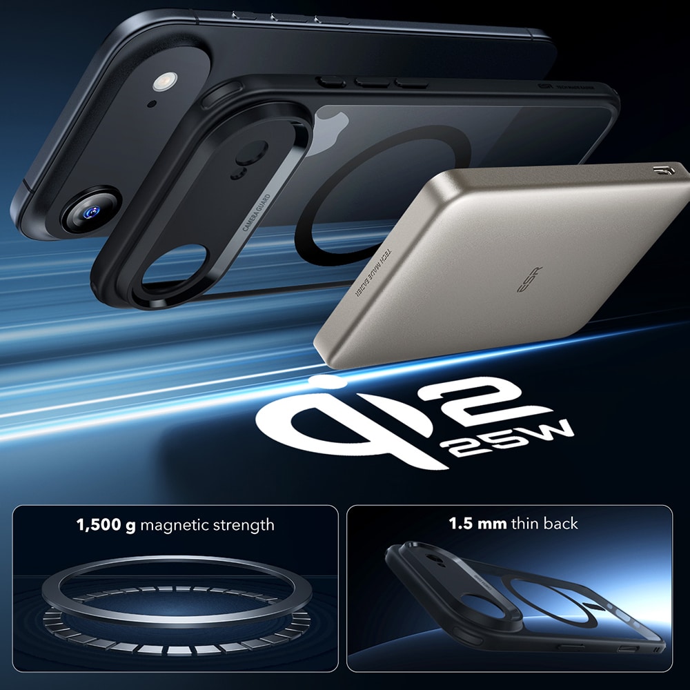 ESR Classic Hybrid HaloLock - θήκη για Apple iPhone 17 - Διάφανο - Image 4